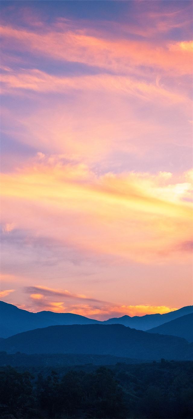 1125x2436 beautiful orange sunset 5k - sunset iPhone 11 Wallpaper