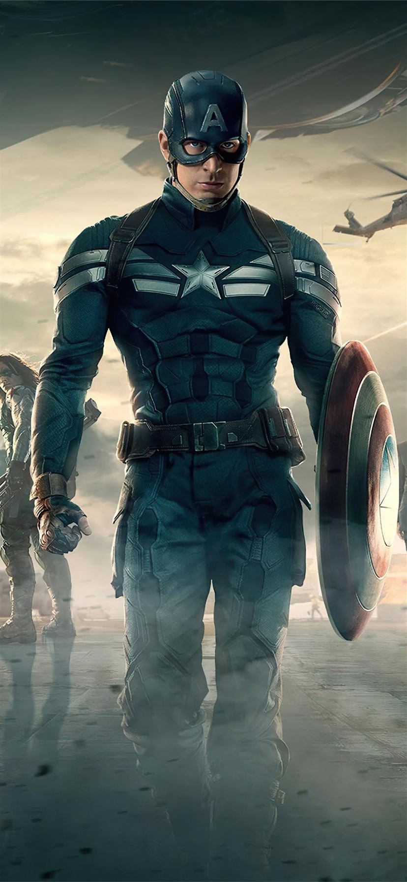 4k captain america the winter soilder movie iPhone 11 Wallpapers Free  Download