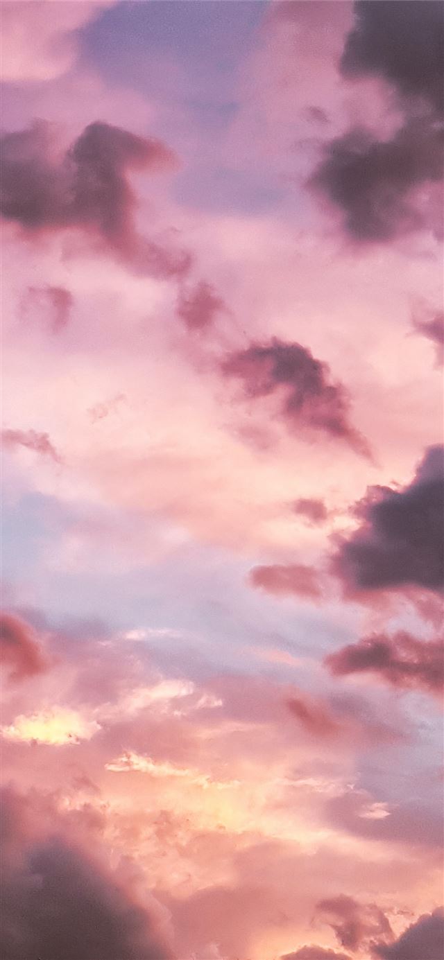 1125x2436 low angle photo of clouds -  iPhone 11 Wallpaper