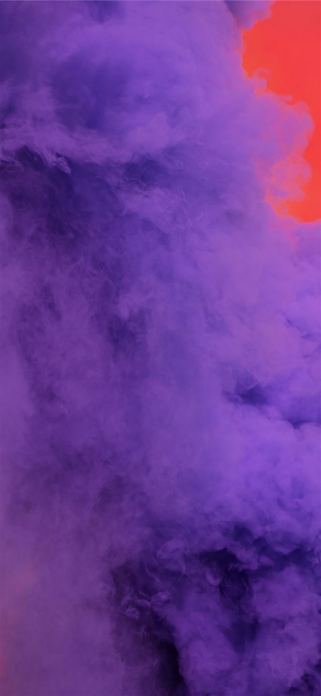 1125x2436 purple smoke - colorful iPhone 11 Wallpaper