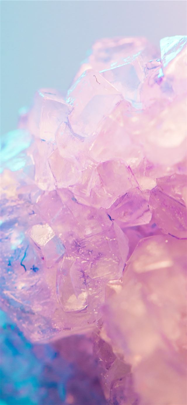 1125x2436 purple cyrstal quarts stone - texture iPhone 11 Wallpaper