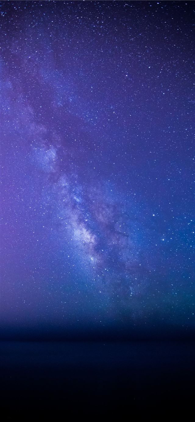 1125x2436 milky way galaxy - outer space iPhone 11 Wallpaper