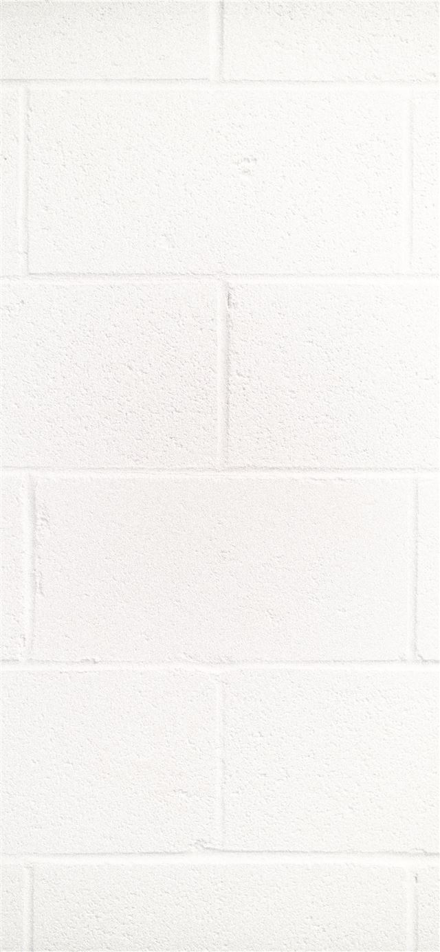 1125x2436 white brick wall planning - pattern iPhone 11 Wallpaper