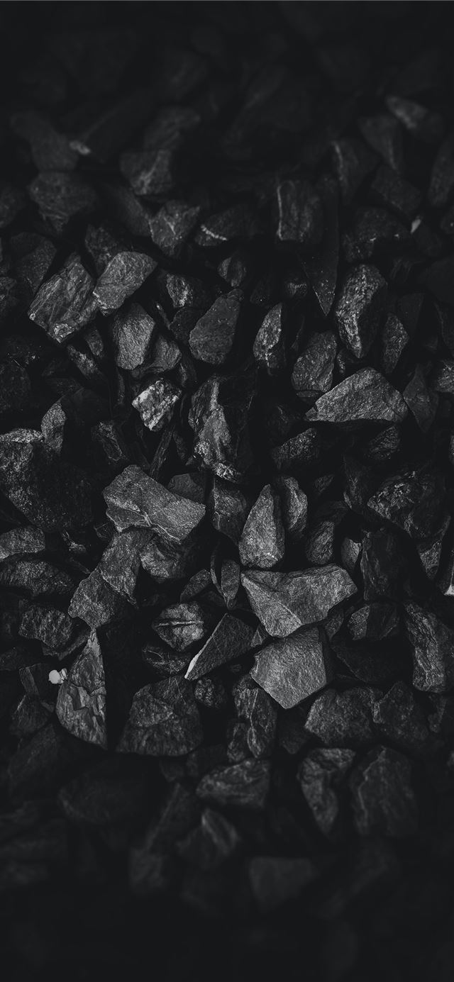 1125x2436 grayscale photo of stone -  iPhone 11 Wallpaper