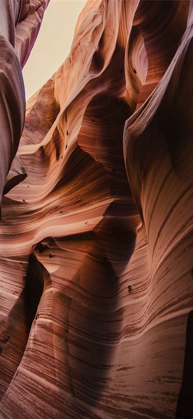 1125x2436 brown cave - mountain iPhone 11 Wallpaper