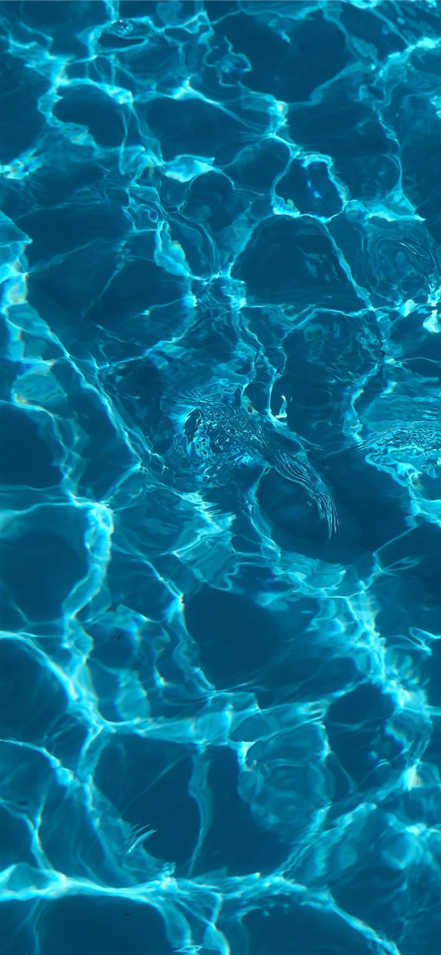 1125x2436 blue ocean - texture iPhone 11 Wallpaper