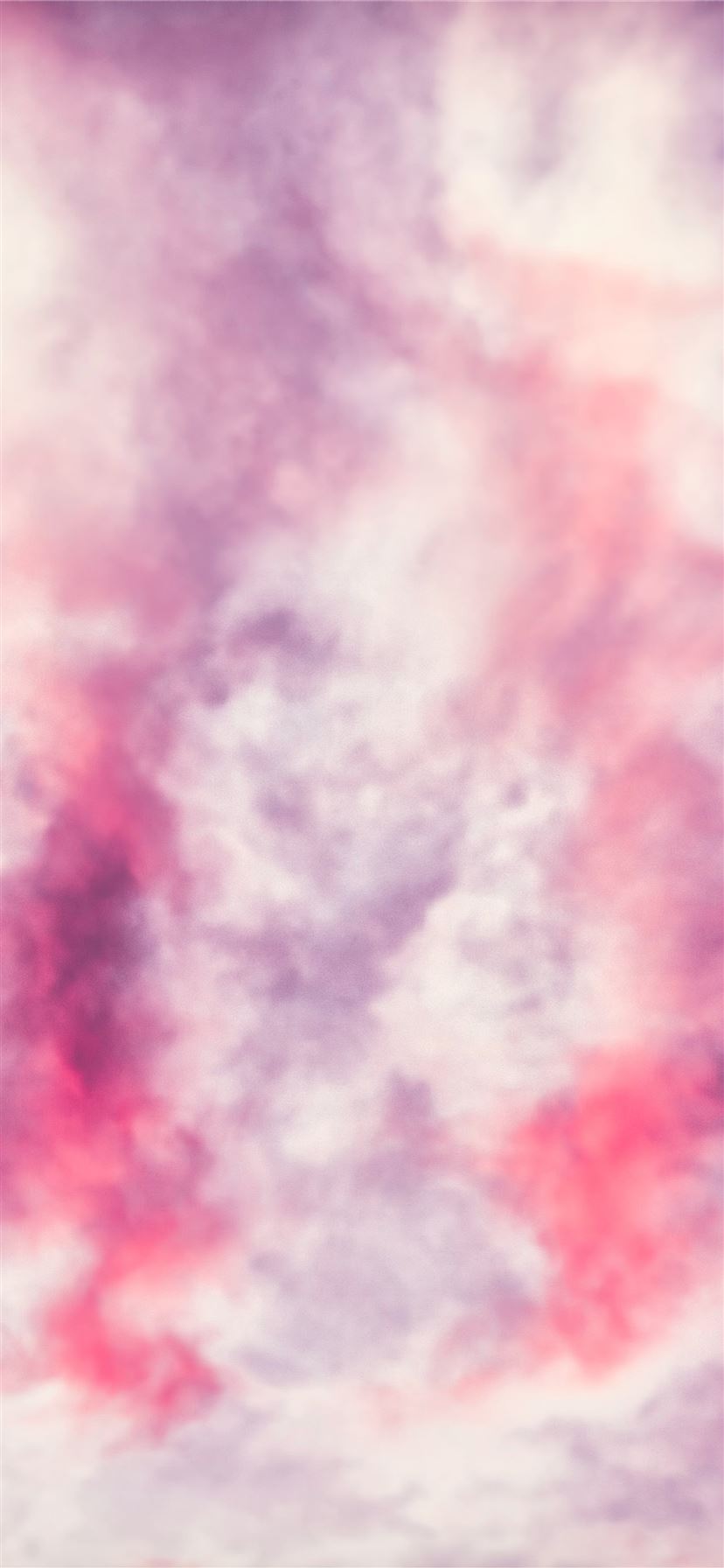 Blur cloudy Milky Way iPhone 11 wallpaper 