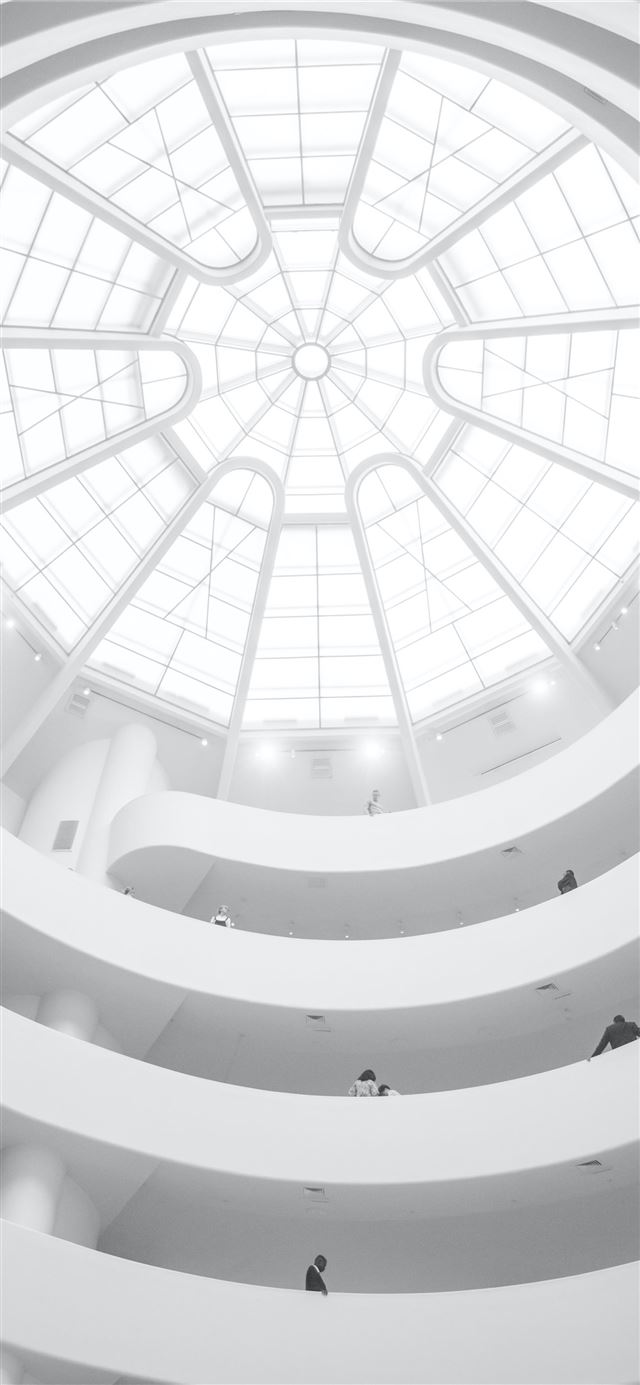 1125x2436 clear glass roof - white iPhone 11 Wallpaper