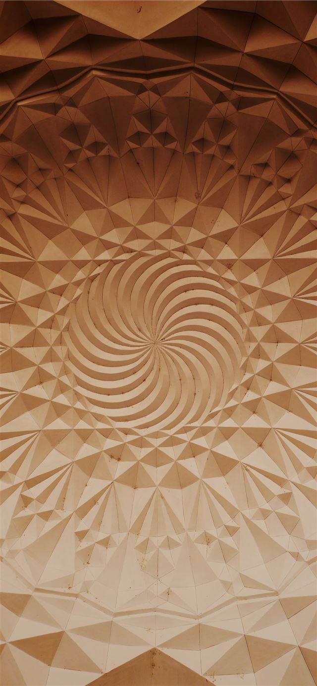 1125x2436 embossed brown surface - texture iPhone 11 Wallpaper