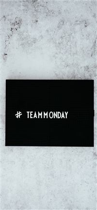  team monday text overlay on black background wallpaper