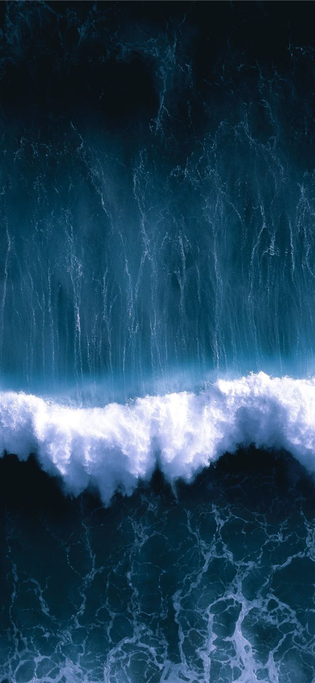 1125x2436 water waves on black textile - water iPhone 11 Wallpaper