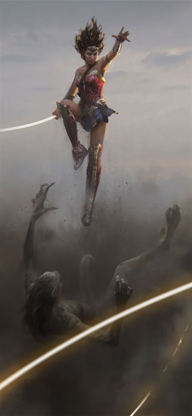 1125x2436 wonder woman 1984 early cheetah fight 4k - 2021 movies iPhone 11 Wallpaper