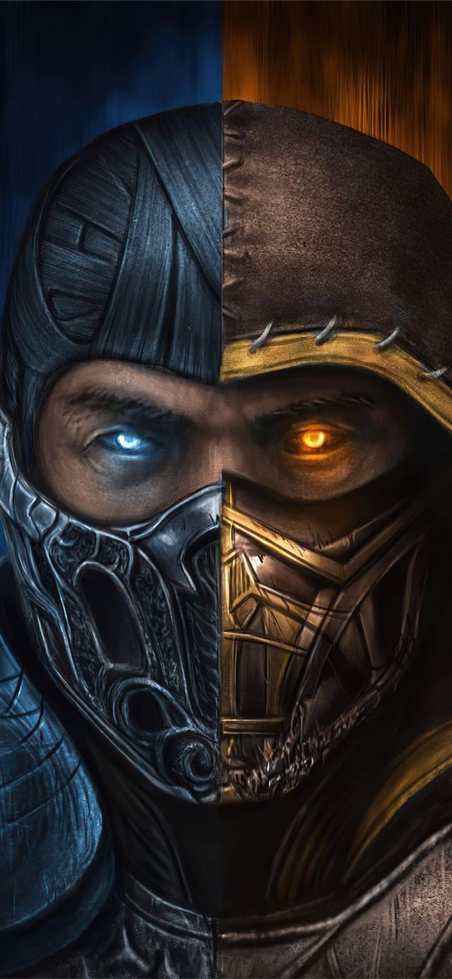 1125x2436 sub zero x scorpion mortalkombat movie 4k - 2021 movies iPhone 11 Wallpaper