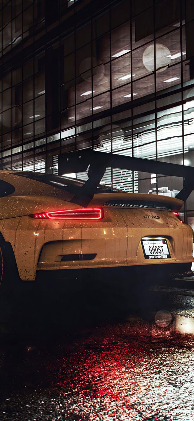 1125x2436 porsche gt3rs need for speed 5k -  iPhone 11 Wallpaper