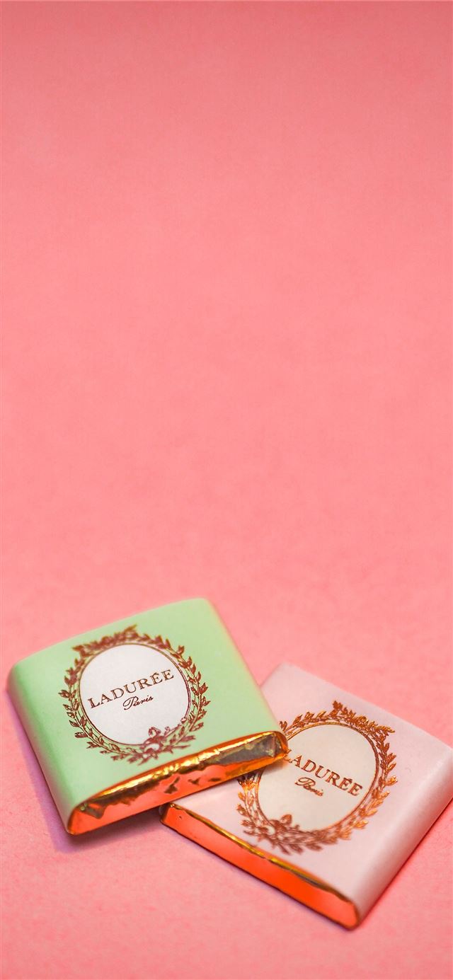1125x2436 white and gold card on pink surface - paris iPhone 11 Wallpaper