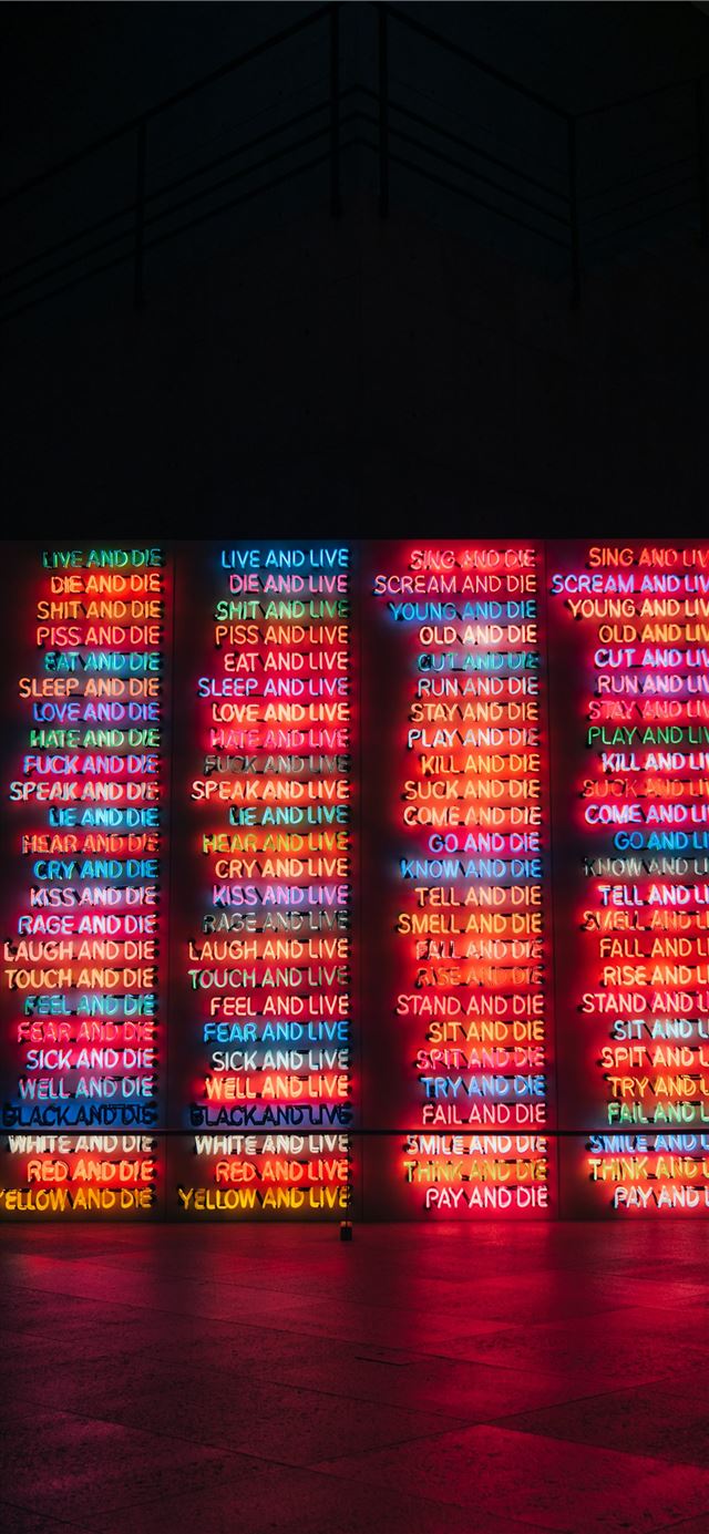 1125x2436 text - life iPhone 11 Wallpaper