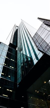 low angle photography of building iPhone 11 wallpaper