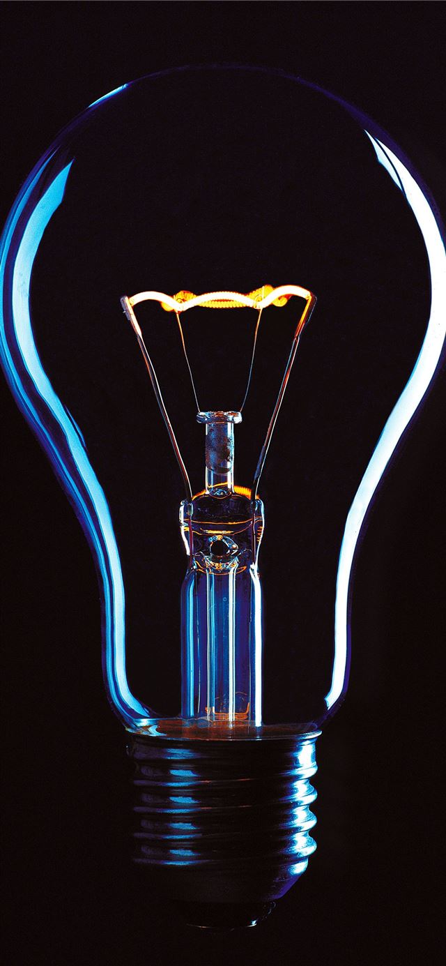 1125x2436 light bulb illustration -  iPhone 11 Wallpaper