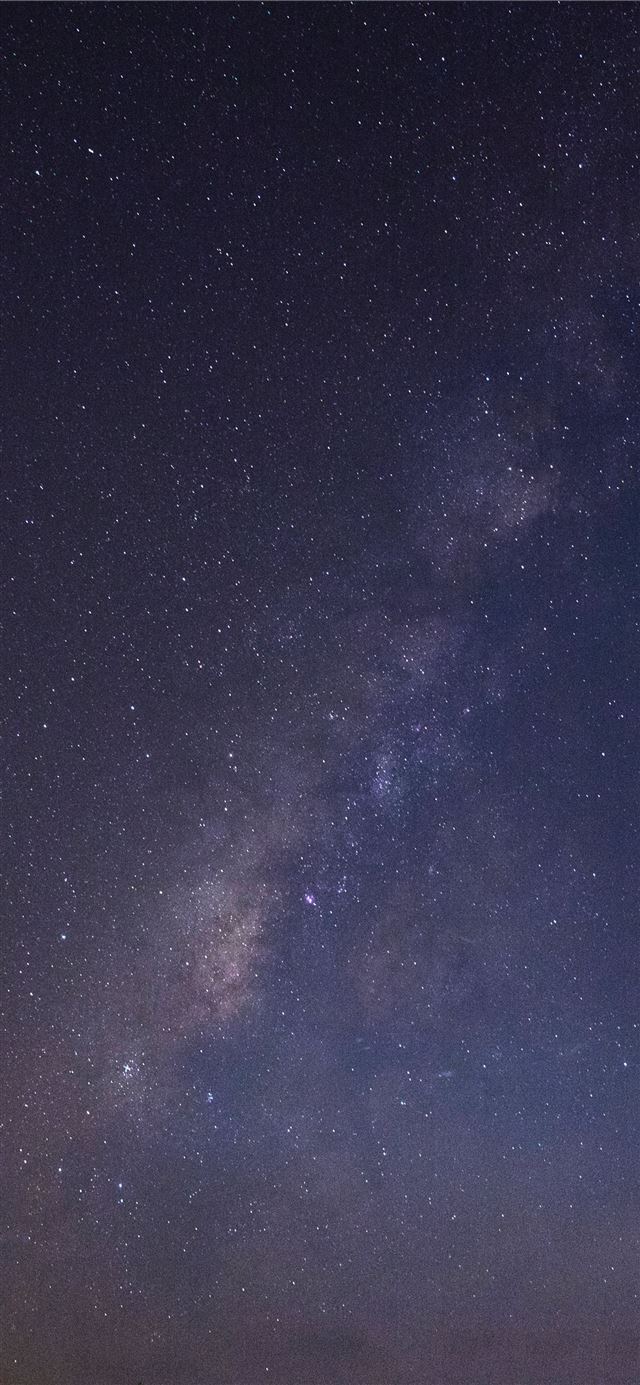 1125x2436 blue starry night sky - space iPhone 11 Wallpaper