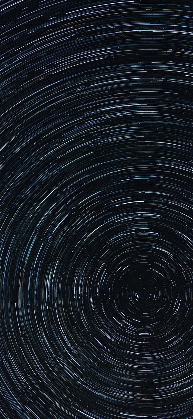 1125x2436 time lapse photography of star - star iPhone 11 Wallpaper