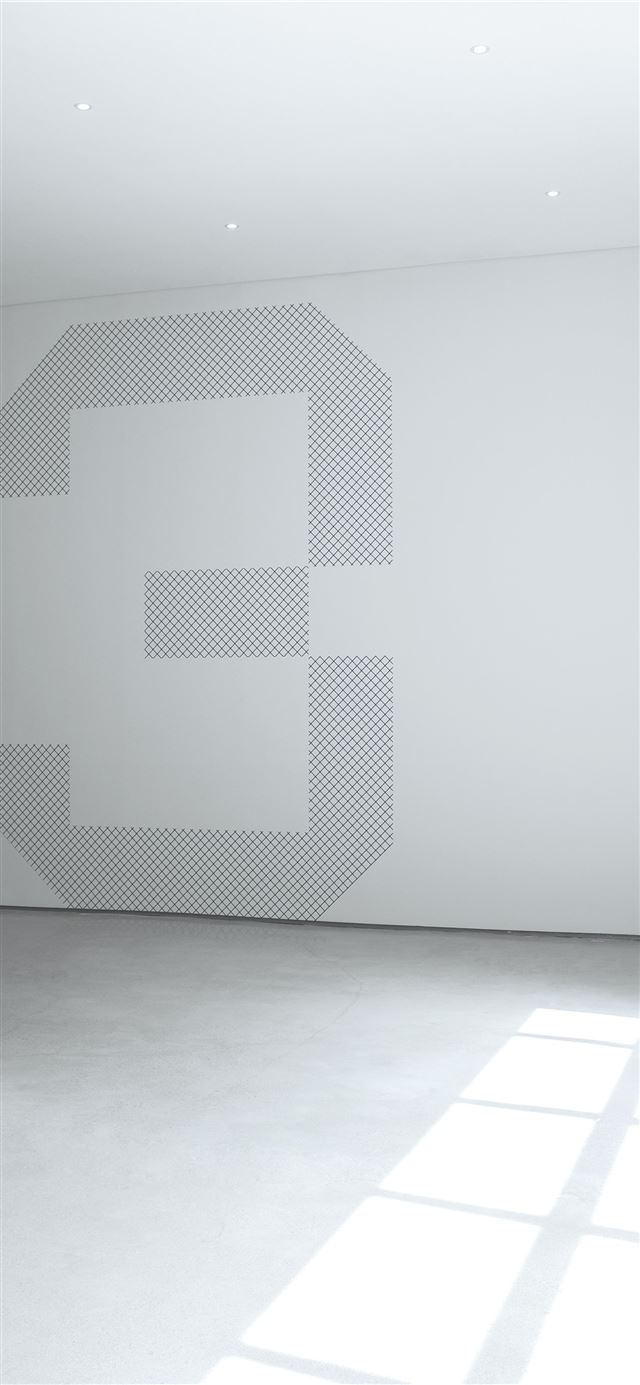 1125x2436 photo of white concrete wall inside room - white iPhone 11 Wallpaper