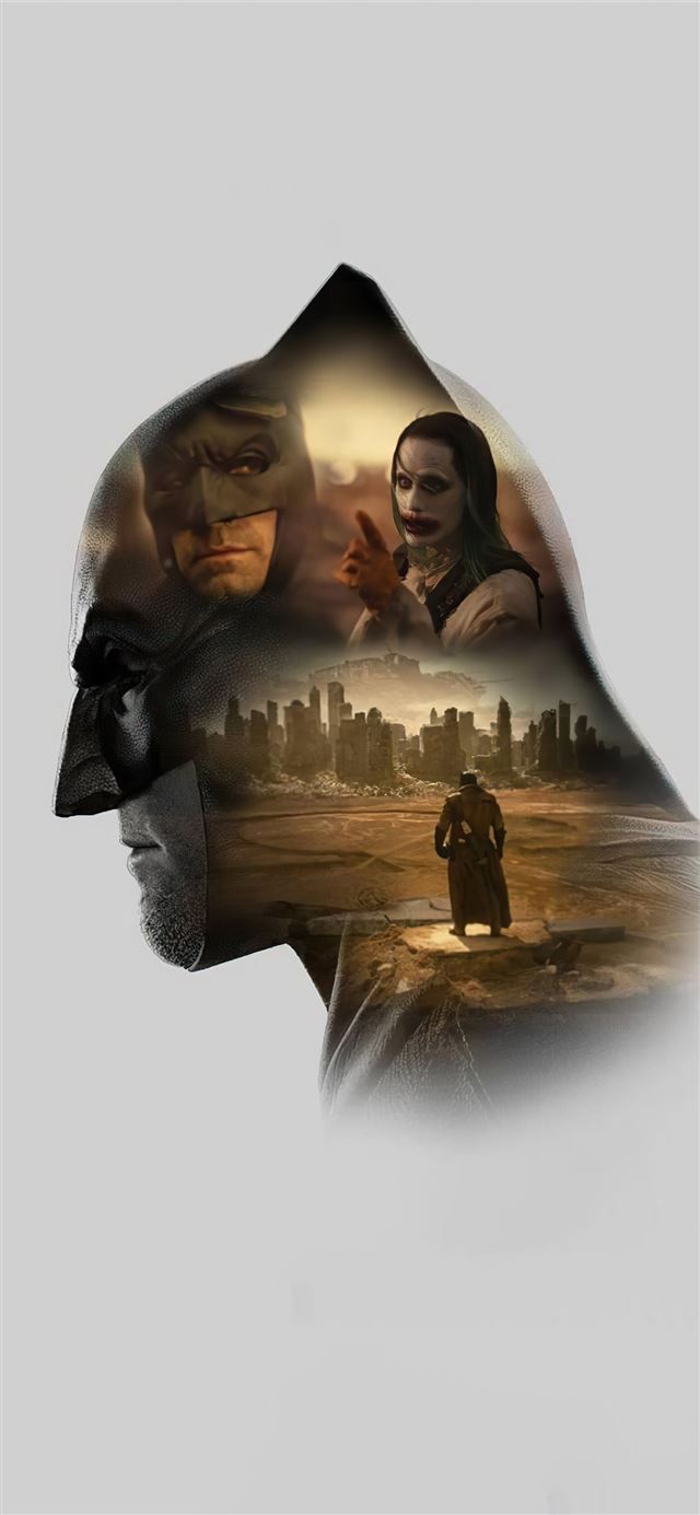 1125x2436 ben affleck as batman zack synders justice league ... - 4k iPhone 11 Wallpaper