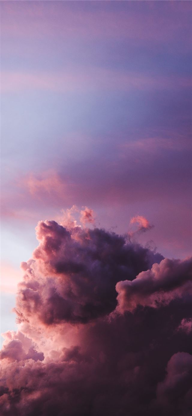 1125x2436 cloudy sky during golden hour - sky iPhone 11 Wallpaper