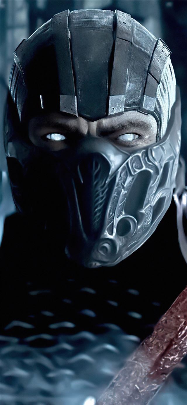 1125x2436 sub zero in mortal kombat movie 5k - 4k iPhone 11 Wallpaper