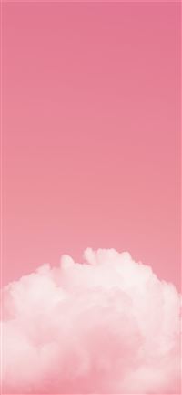 white clouds and blue sky iPhone 11 wallpaper