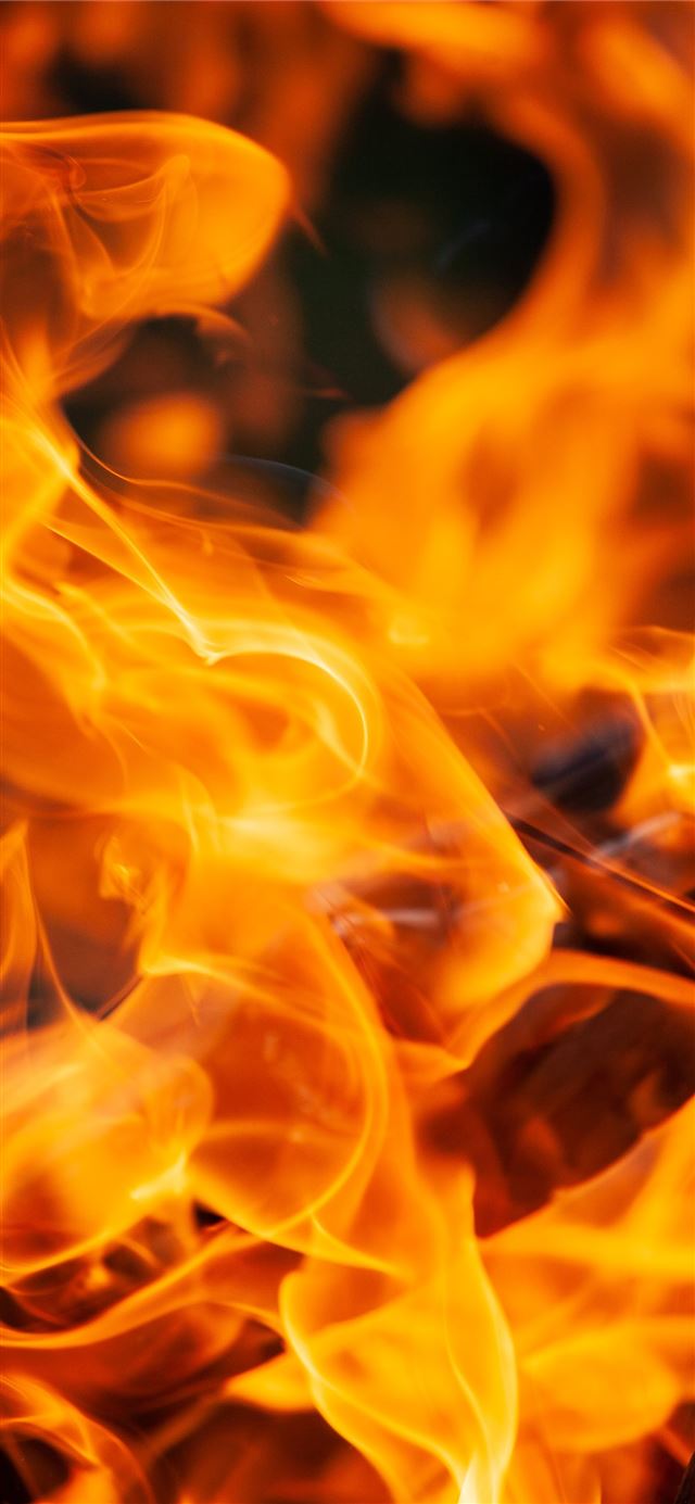 1125x2436 burning wood -  iPhone 11 Wallpaper
