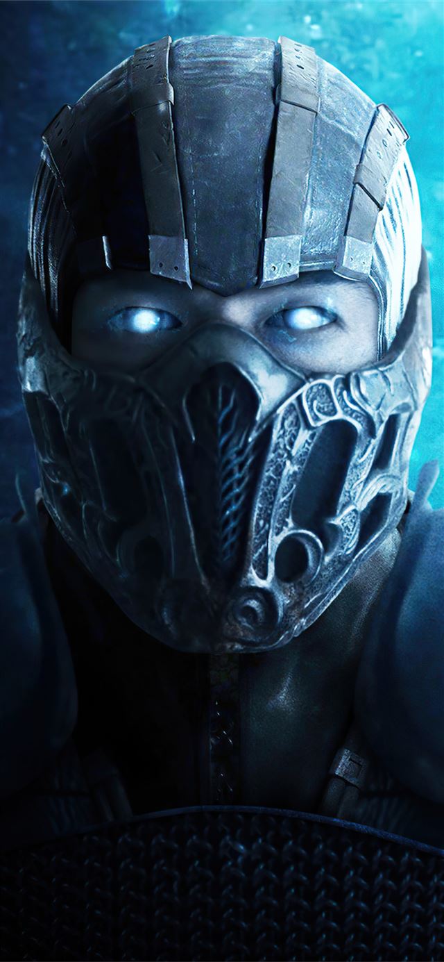 1125x2436 sub zero mortal kombat art 4k -  iPhone 11 Wallpaper