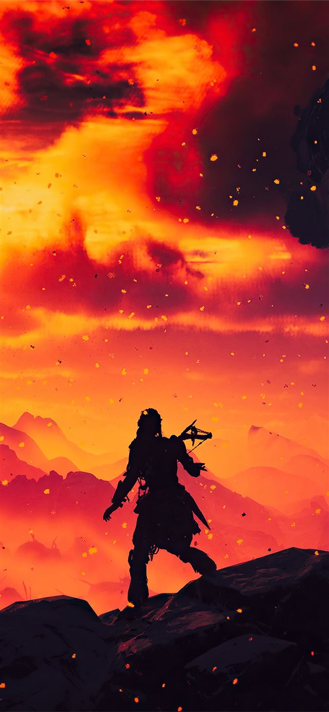 1125x2436 aloy horizon zero dawn game 5k -  iPhone 11 Wallpaper