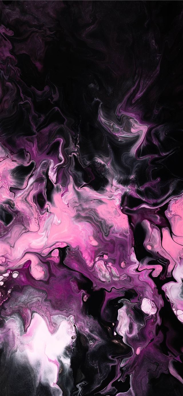 1125x2436 purple and black abstract painting -  iPhone 11 Wallpaper