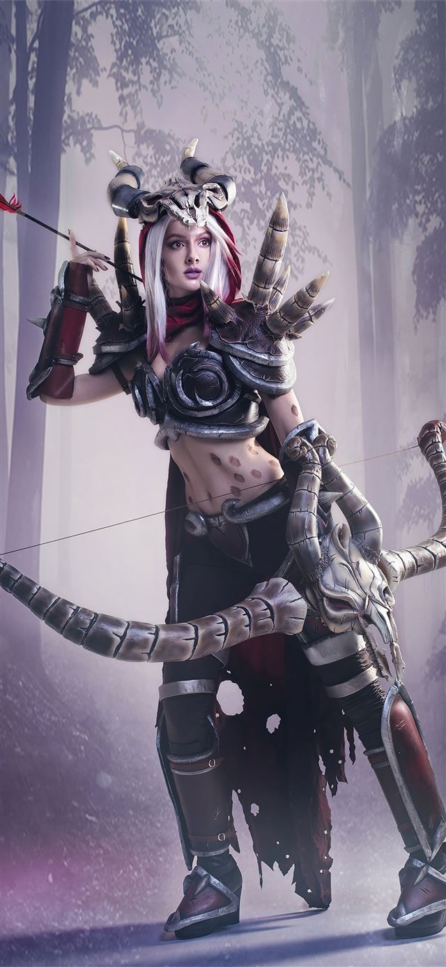 1125x2436 sylvanas windrunner -  iPhone 11 Wallpaper