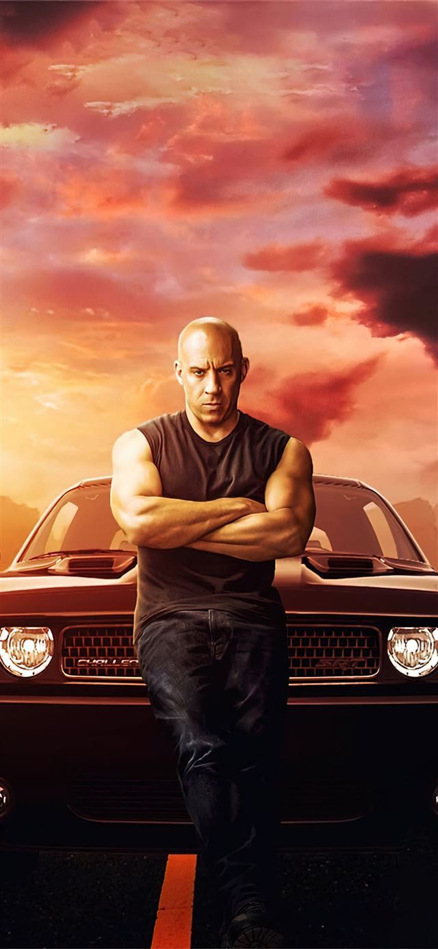 1284x2778 dominic torreto f9 poster fanart -  iPhone 11 Wallpaper