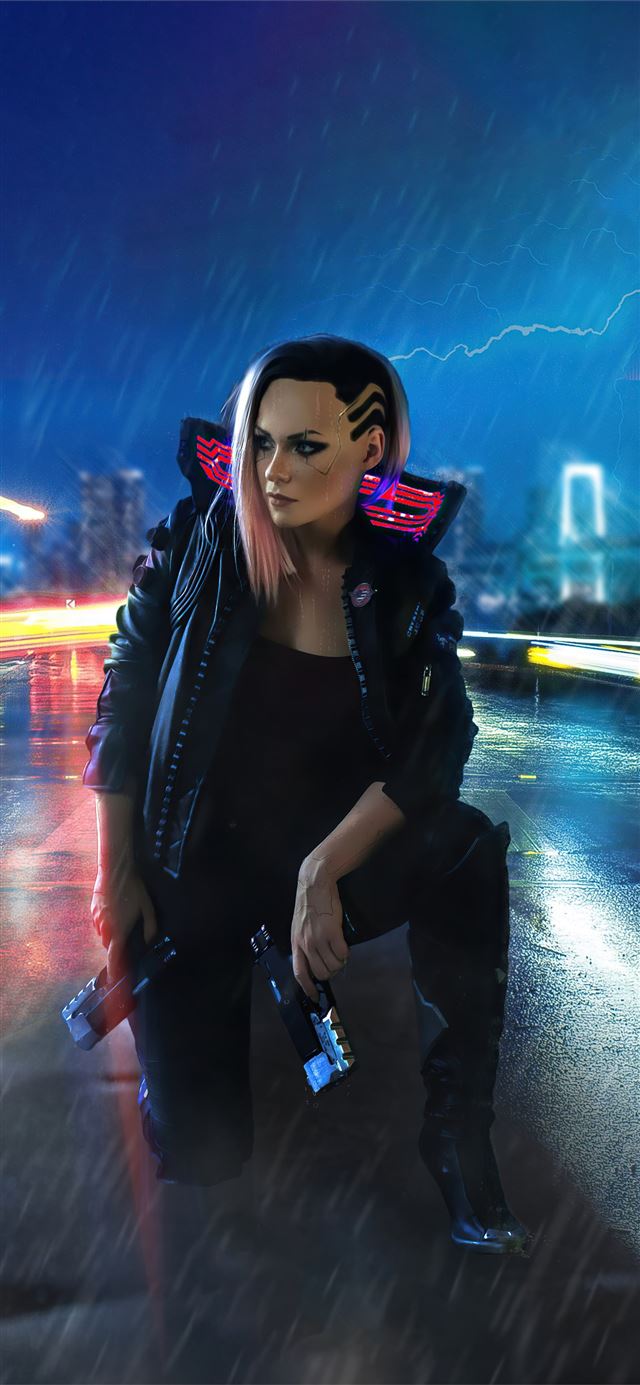 1284x2778 cyber punk 2077 -  iPhone 11 Wallpaper
