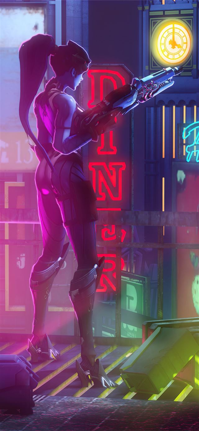 1125x2436 sombra and widowmaker taking some rest 5k -  iPhone 11 Wallpaper