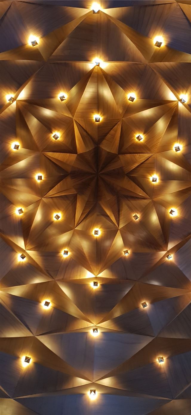 1125x2436 lot of yellow lighted bulbs -  iPhone 11 Wallpaper