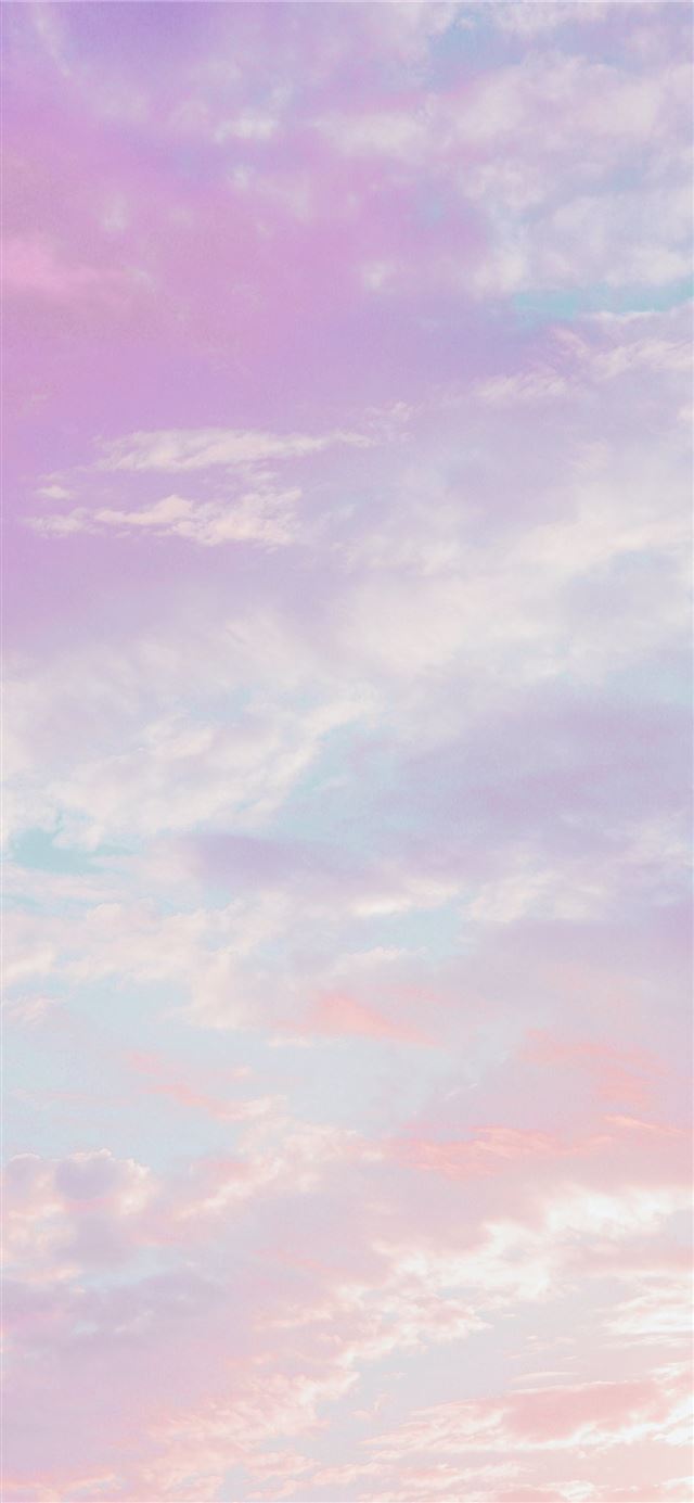 1125x2436 white clouds and blue sky during daytime -  iPhone 11 Wallpaper