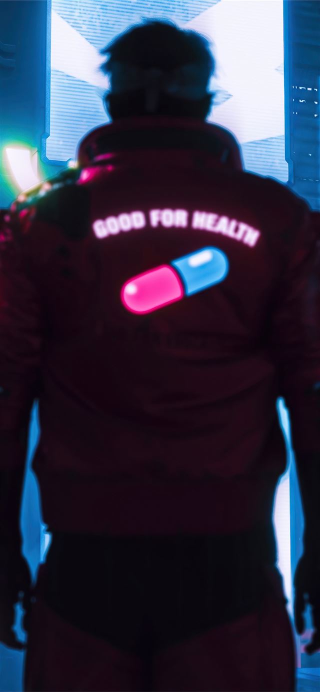 1125x2436 cyberpunk 2077 one pill -  iPhone 11 Wallpaper