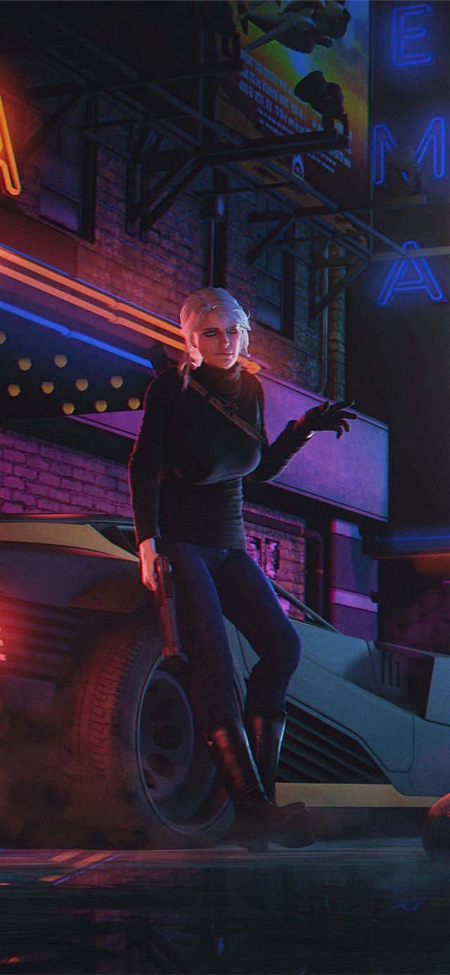 1125x2436 ciri in cyberpunk life 5k -  iPhone 11 Wallpaper