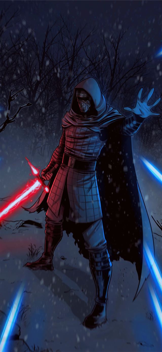 1125x2436 kylo ren cover art -  iPhone 11 Wallpaper