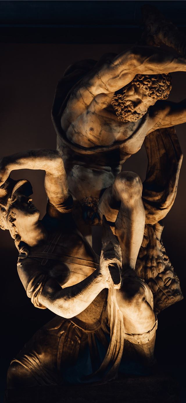 1125x2436 religious sculpture -  iPhone 11 Wallpaper