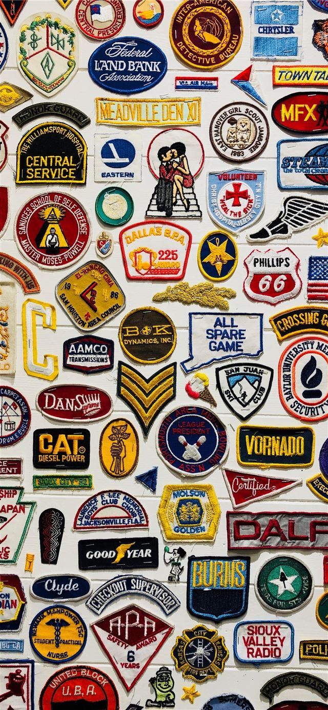 1125x2436 assorted logo lot -  iPhone 11 Wallpaper