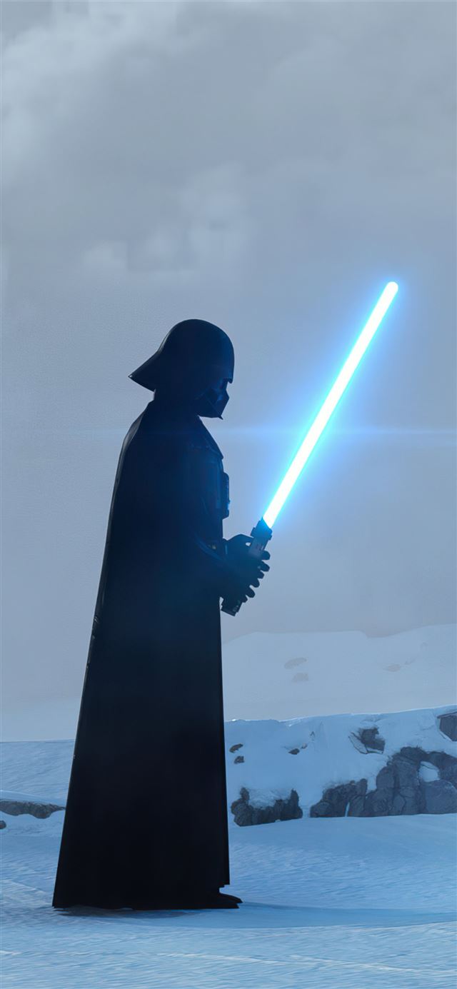 1125x2436 star wars the clone wars darth vader 5k -  iPhone 11 Wallpaper