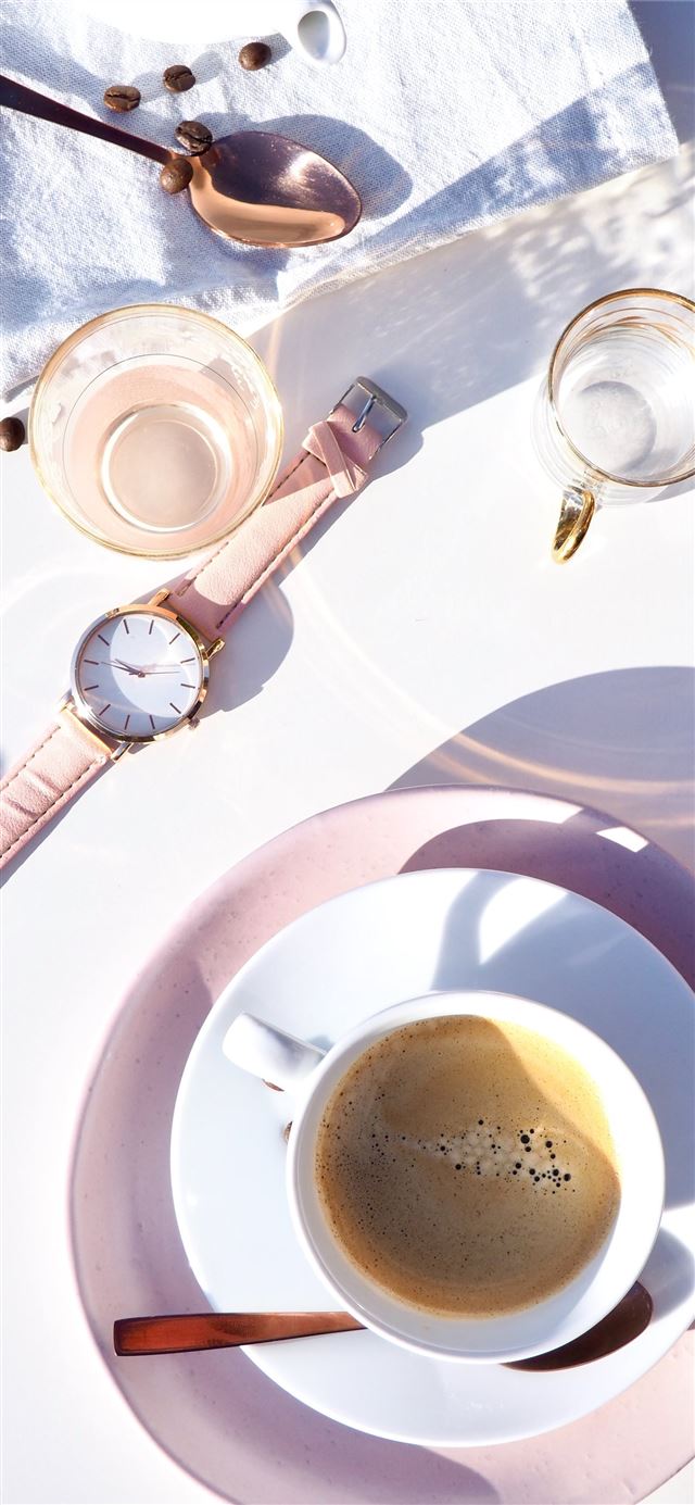 1125x2436 round gold colored analog watch displaying 12 41 n... -  iPhone 11 Wallpaper