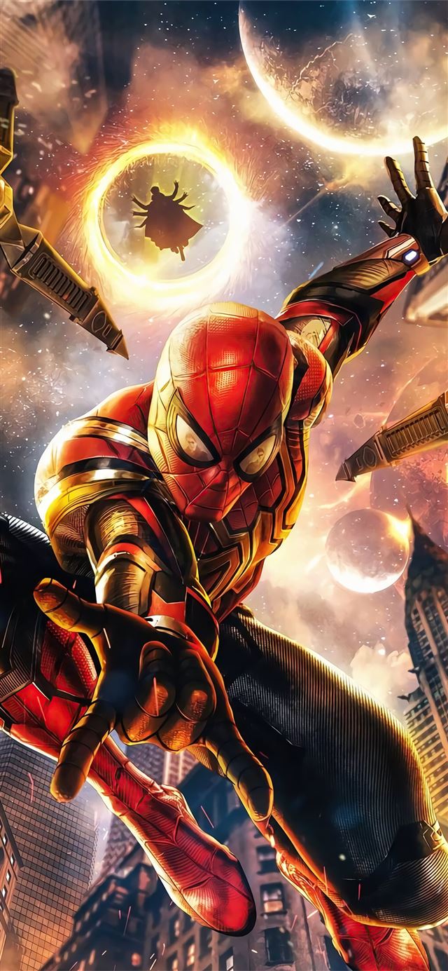 1284x2778 spiderman no wayhome 5k -  iPhone 11 Wallpaper