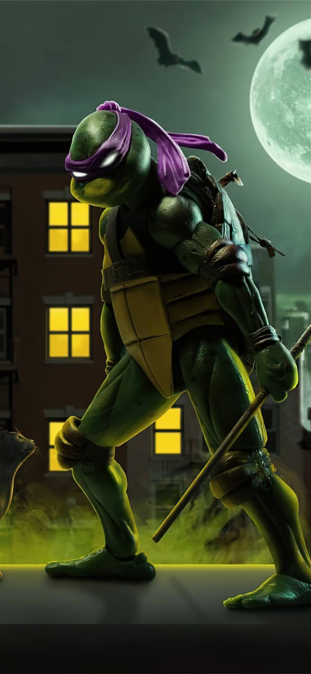 1284x2778 donatello teenage mutant ninja turtles 5k -  iPhone 11 Wallpaper