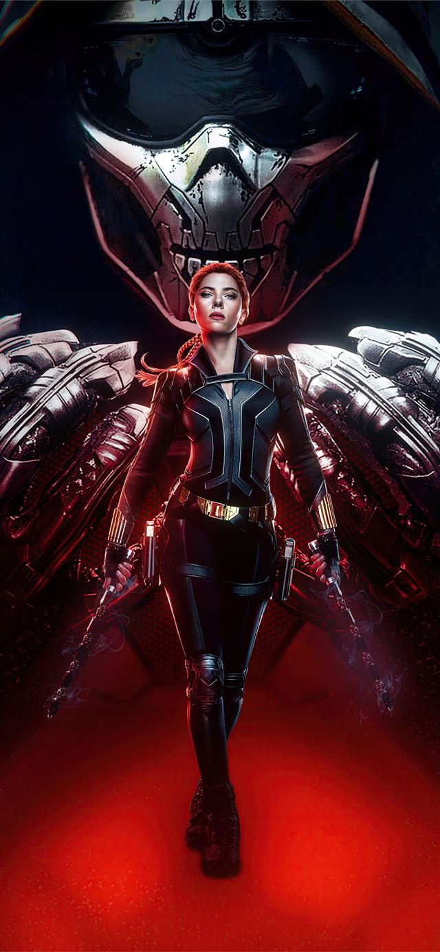 1125x2436 black widow poster design 4k -  iPhone 11 Wallpaper