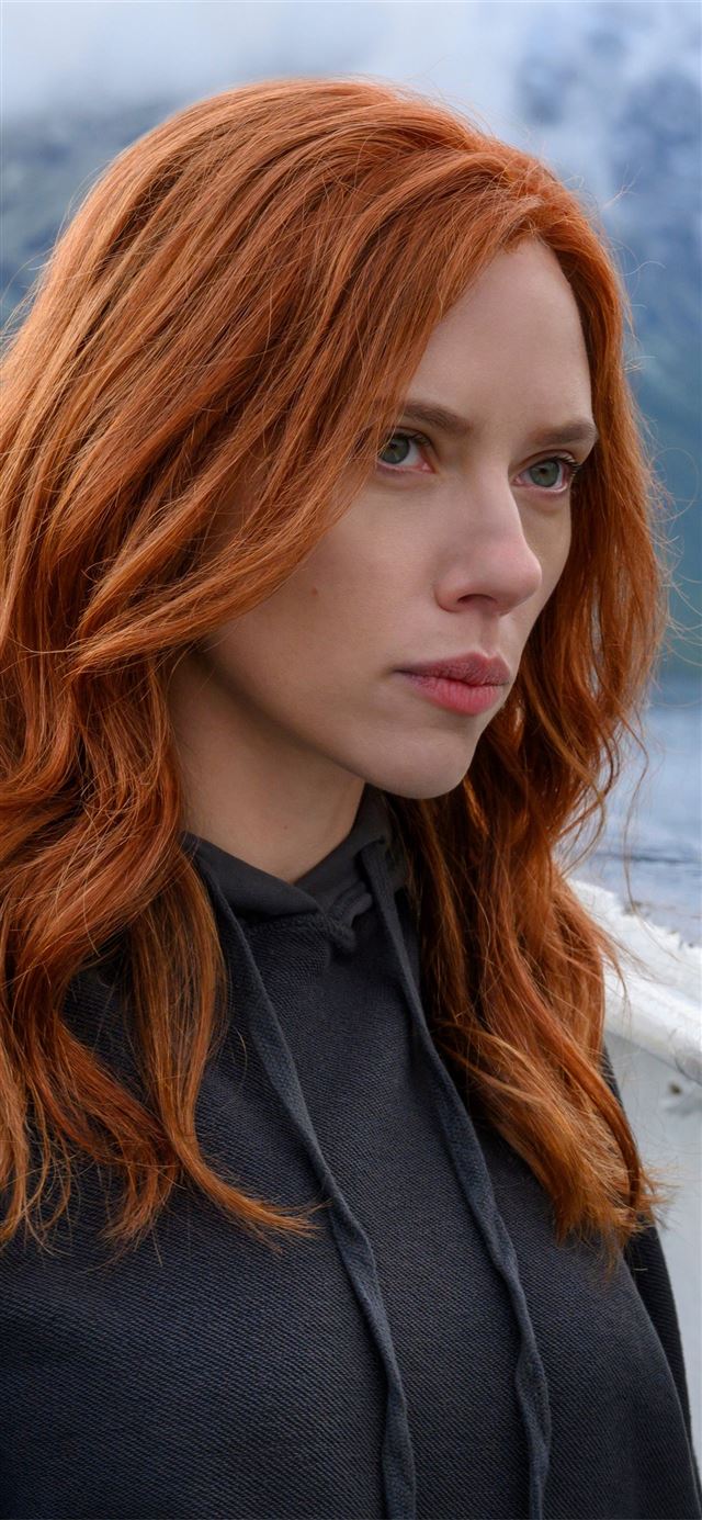 1284x2778 scarlett johansson in black widow movie 8k -  iPhone 11 Wallpaper